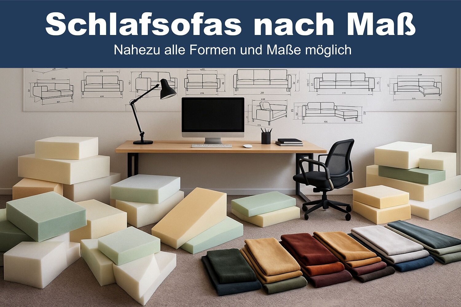 Alsterdüne Hamburg Schlafsofas und Polsteranfertigungen nach Maß