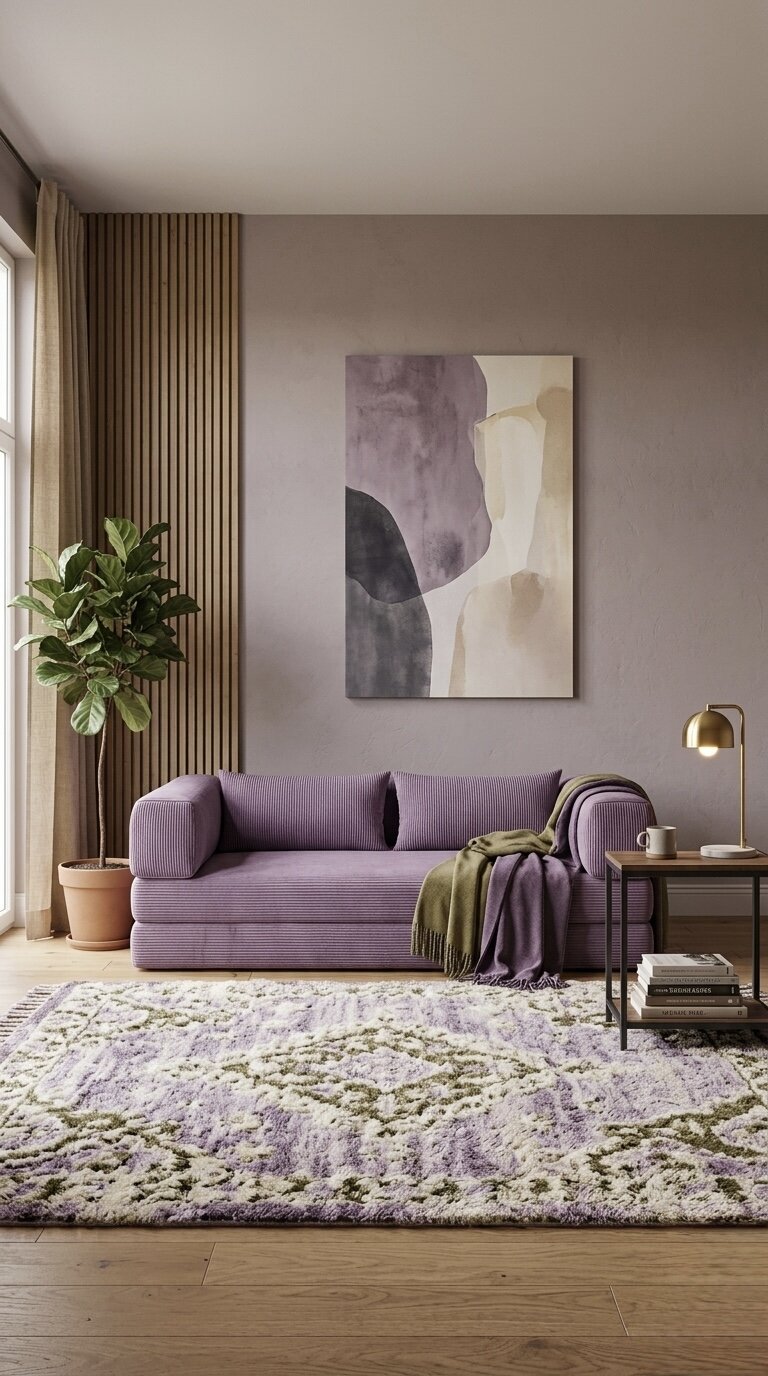 Alsterdüne Classic Schlafsofa Lavendel
