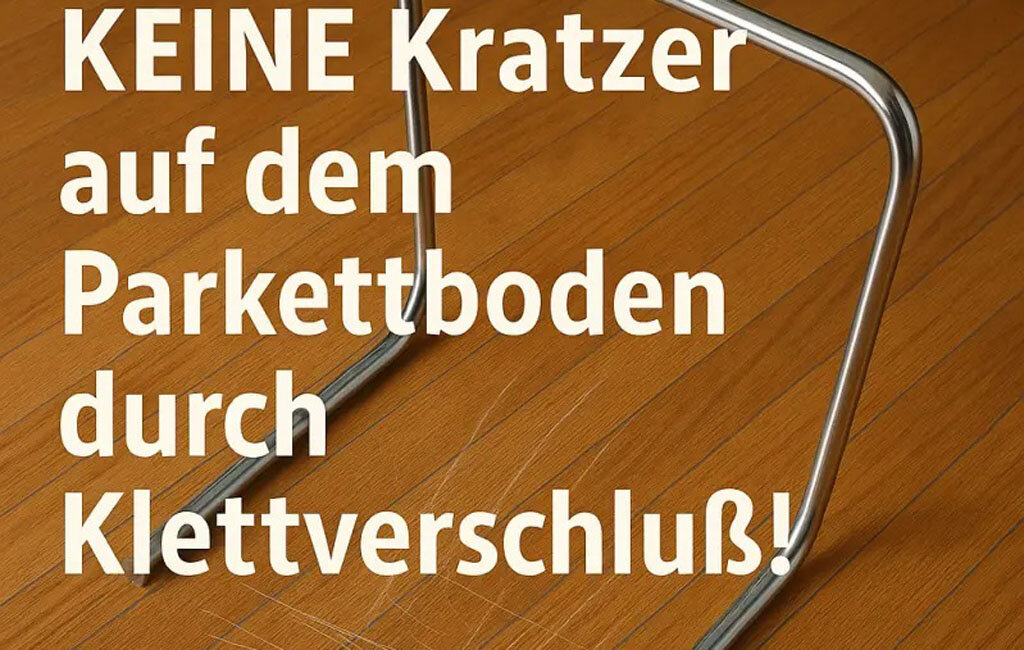 Unsere Rückenlehnen werden per Klettband fixiert