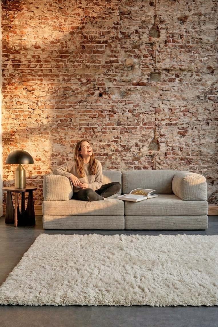 Lounger-Schlafcouch mit gästbett von Alsterdüne Sofas