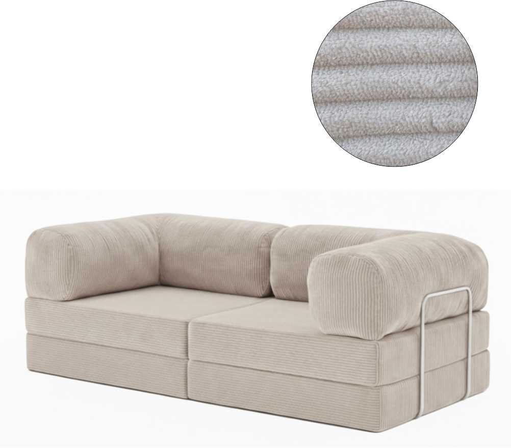Schlafsofa LOUNGER in Sand