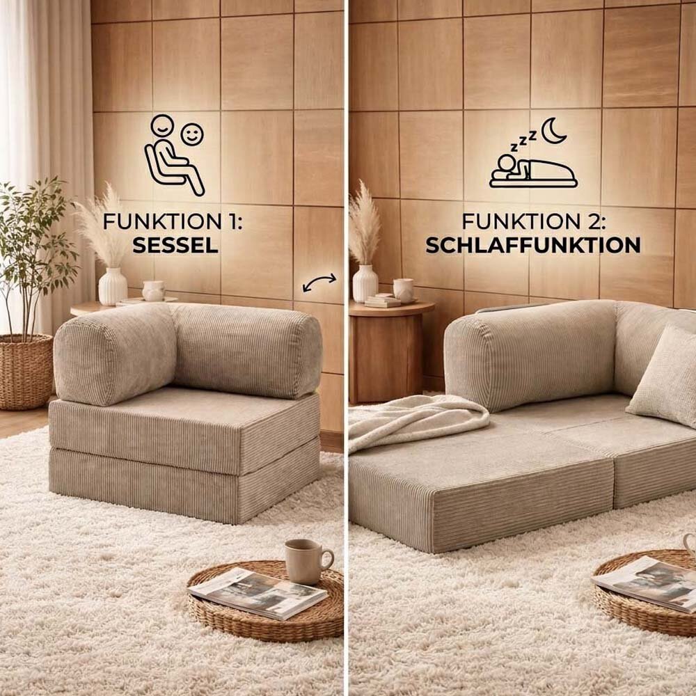 Qualitäts-Schlafsessel für Gästezimmer 