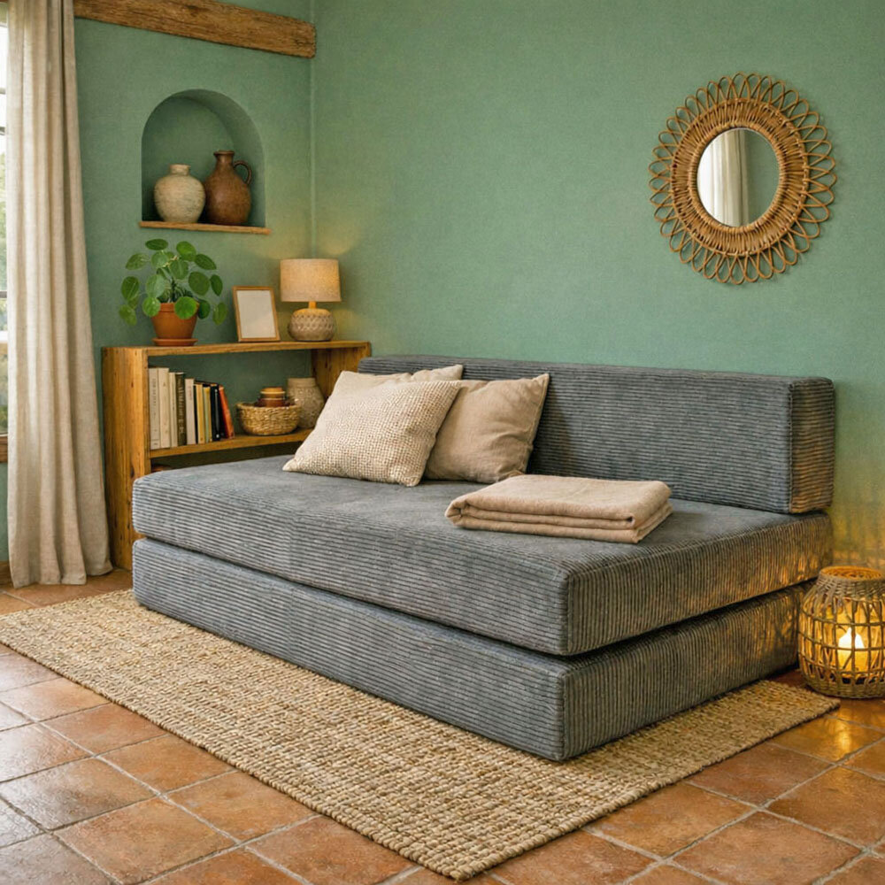 Schlafsofa 140cm für Gästezimmer