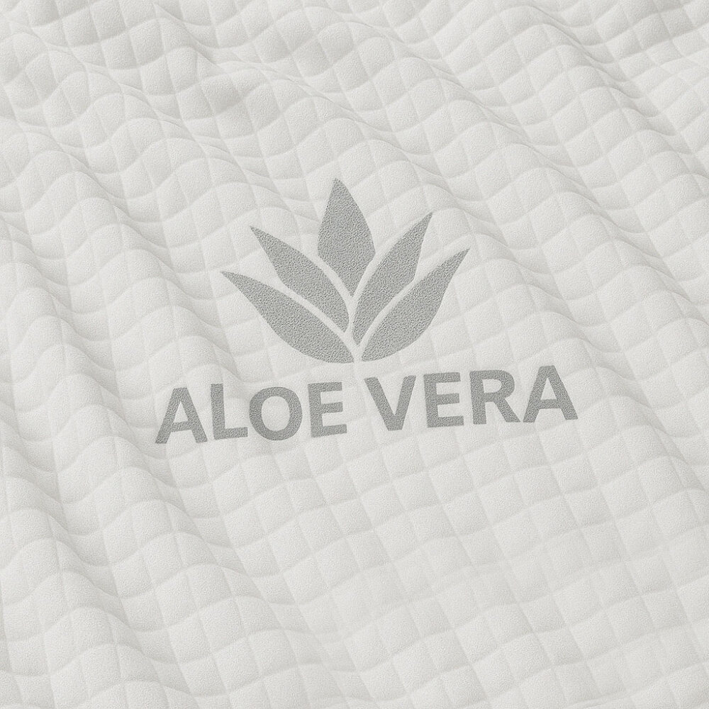 Matratze ALSTERDÜNE® AIR, Höhe 17cm, 9-Zonen, Raumgewicht HR45, Bezug Aloe Vera
