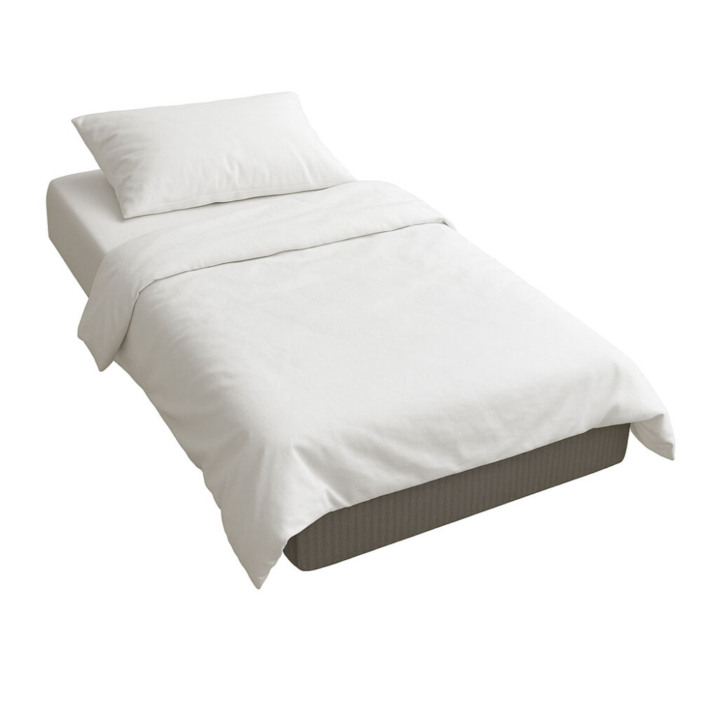 Cooles Bodensofa mit Gästebett, Cordstoff, Kaltschaum-Qualität
