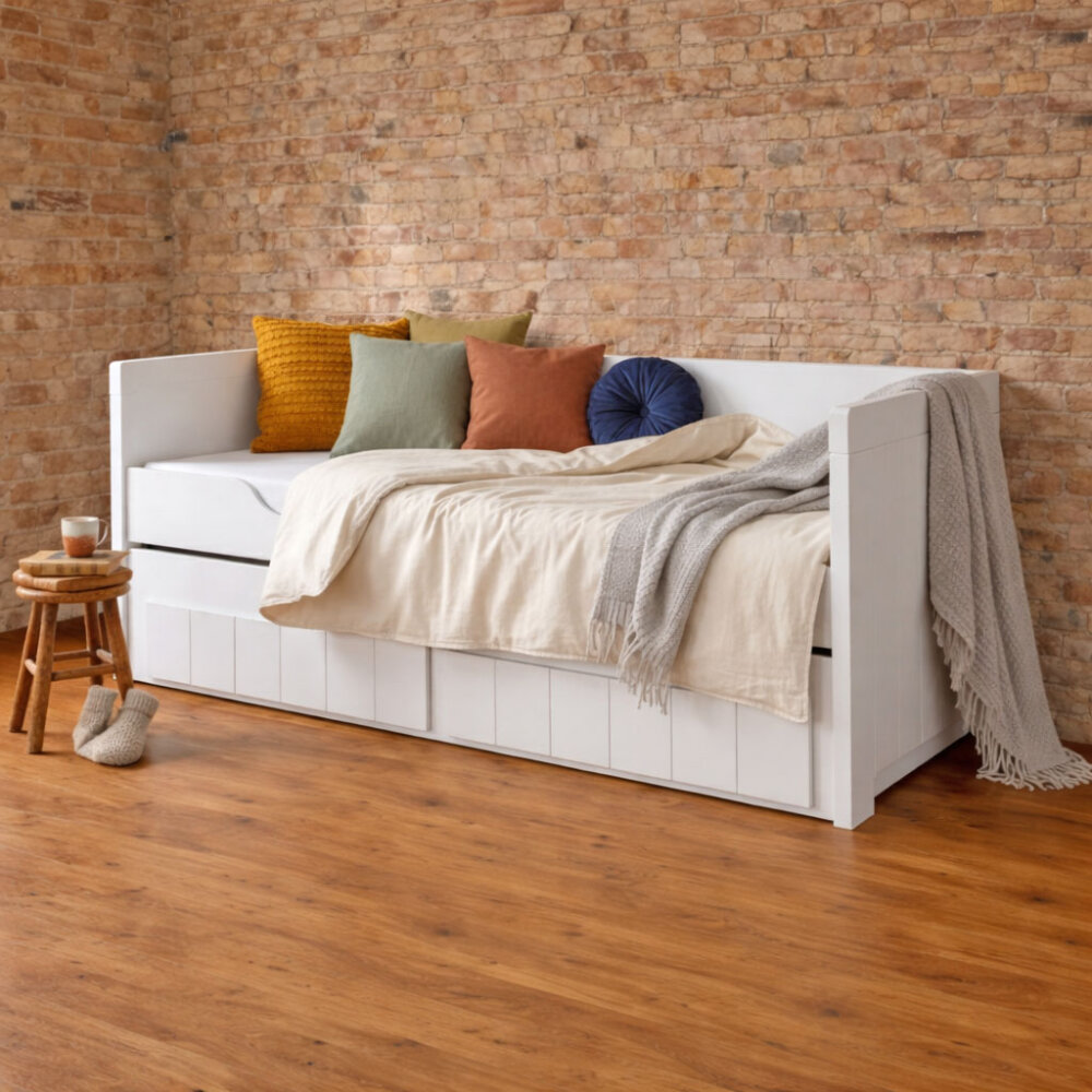 Sofabett Tagesbett CLASSIC 90x200cm, mit Gästebett...